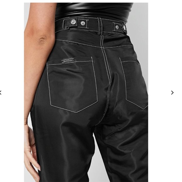 CAPTIVATING HIGH SHINE CONTRAST STITCH JEAN!!! - Picture 3 of 8